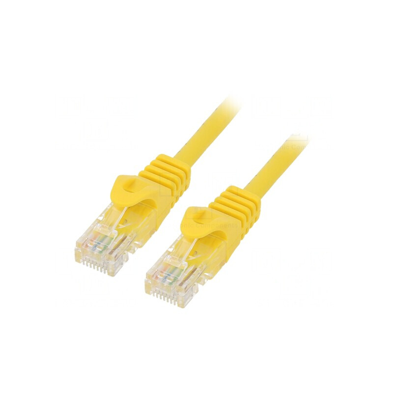 Patch Cord UTP Cat6 Galben 3m Cablexpert | Electronic-mag.ro | Componente Electronice Patch Cord UTP Cat6 Galben 3m Cablexpert | Electronic-mag.ro | Componente Electronice