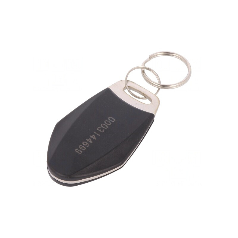 Breloc RFID Negru 125kHz Metal și Plastic | Electronic-mag.ro | Componente Electronice