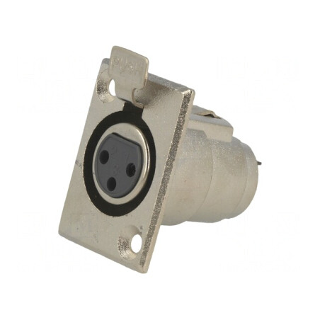 Soclu XLR Mamă 3 Pin Standard | Electronic-mag.ro | Componente Electronice