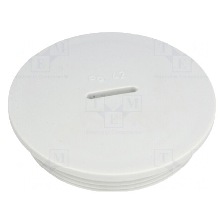 Capac de protecție gri deschis IP54 10mm | Electronic-mag.ro | Componente Electronice