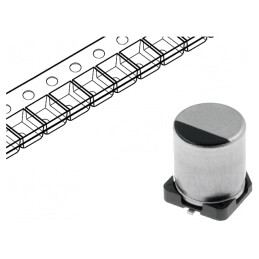 Condensator electrolitic low ESR SMD 1500uF 35VDC | Electronic-mag.ro | Componente Electronice