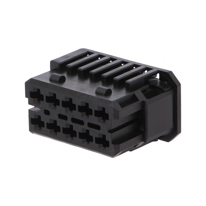 Mufă Auto MCP 2.8 Femelă 10 PIN Neagră | Electronic-mag.ro | Componente Electronice