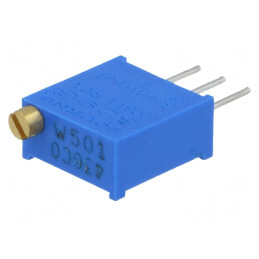 Potentiometru Multitura 500Ω 500mW THT ±10% | Electronic-mag.ro | Componente Electronice