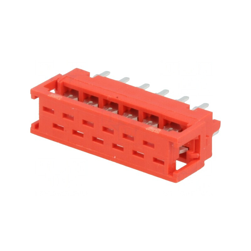 Adaptor Micro-MaTch 12 PIN IDC THT pentru PCB și cablu-bandă | Electronic-mag.ro | Componente Electronice