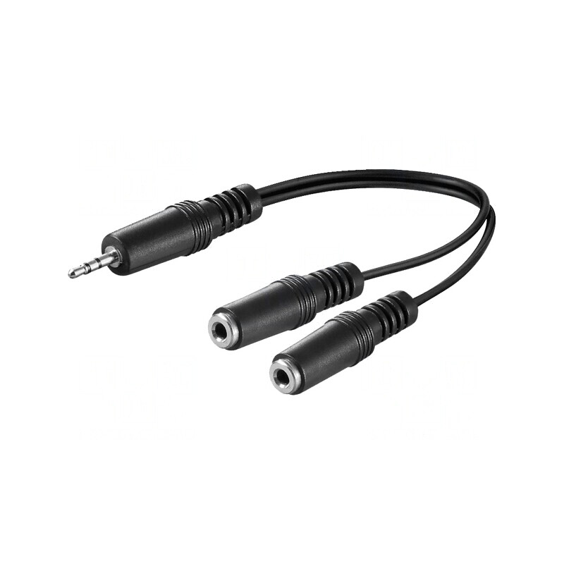 Cablu Audio 3.5mm 2x Soclu la Mufă 0.2m | Electronic-mag.ro | Componente Electronice Cablu Audio 3.5mm 2x Soclu la Mufă 0.2m | Electronic-mag.ro | Componente Electronice