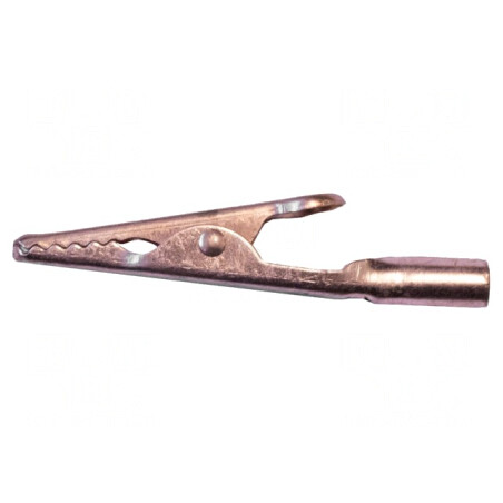 Bornă crocodil 10A max. 7,9mm | Electronic-mag.ro | Componente Electronice