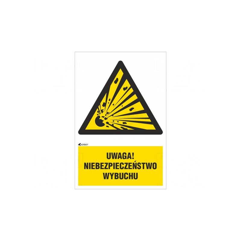 Indicator de avertizare PVC 200x300mm | Electronic-mag.ro | Componente Electronice
