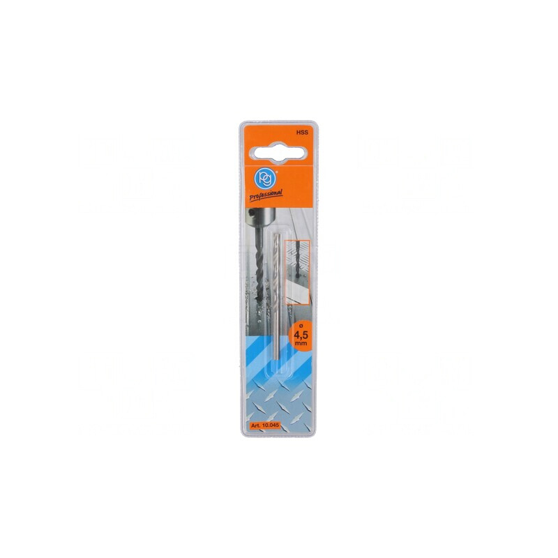 Burghiu Metal 4.5mm Oțel Rapid HSS Blister | Electronic-mag.ro | Componente Electronice