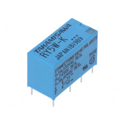 Releu Electromagnetic DPDT 5VDC 1A PCB | Electronic-mag.ro | Componente Electronice