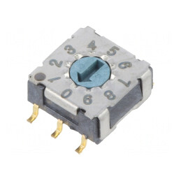 Întrerupător codificare DEC/BCD SMT 10 poziții | Electronic-mag.ro | Componente Electronice