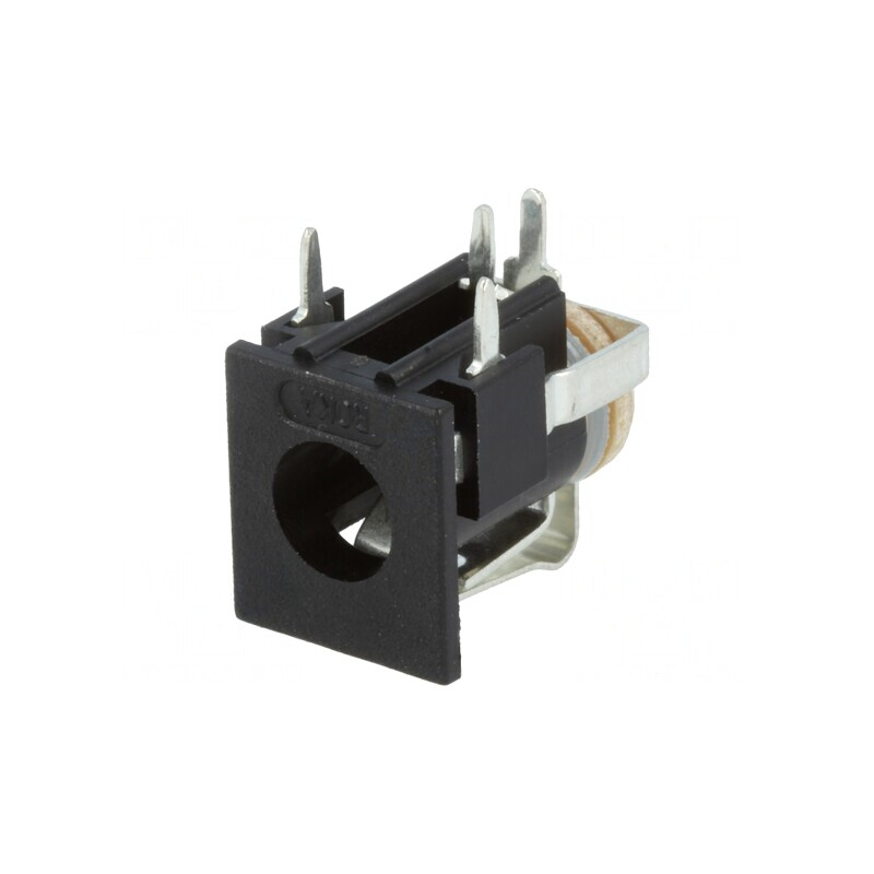 Conector Alimentare DC 6/1,98mm pentru PCB THT 3A 34V | Electronic-mag.ro | Componente Electronice