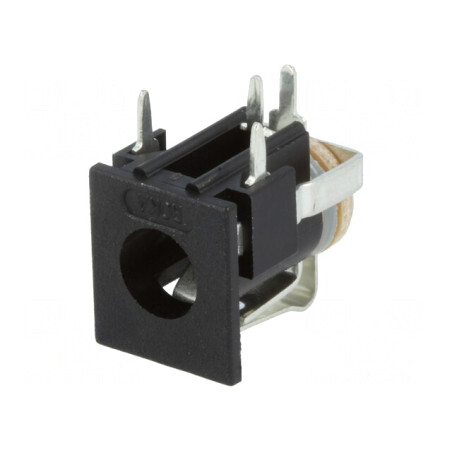 Conector Alimentare DC 6/1,98mm pentru PCB THT 3A 34V | Electronic-mag.ro | Componente Electronice