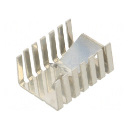 Radiator Extrudat U Natural 27x20x13mm 19K/W