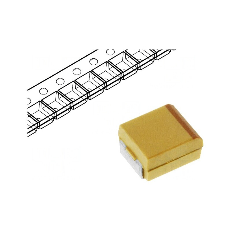 Condensator tantal low ESR 47uF 35V SMD 2917 | Electronic-mag.ro | Componente Electronice