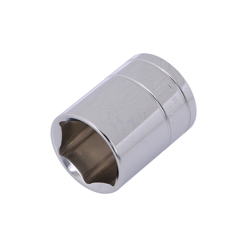 Cheie Tubulară Hexagonală 25mm 1/2" Oțel Crom-Vanadium | Electronic-mag.ro | Componente Electronice