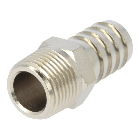 Racord Push-in Ștuț Alamă Nichelată R 3/8 14mm | Electronic-mag.ro | Componente Electronice