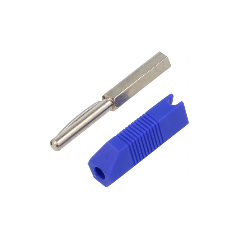 Mufă Banană 4mm 16A Albastră 50VDC | Electronic-mag.ro | Componente Electronice Mufă Banană 4mm 16A Albastră 50VDC | Electronic-mag.ro | Componente Electronice