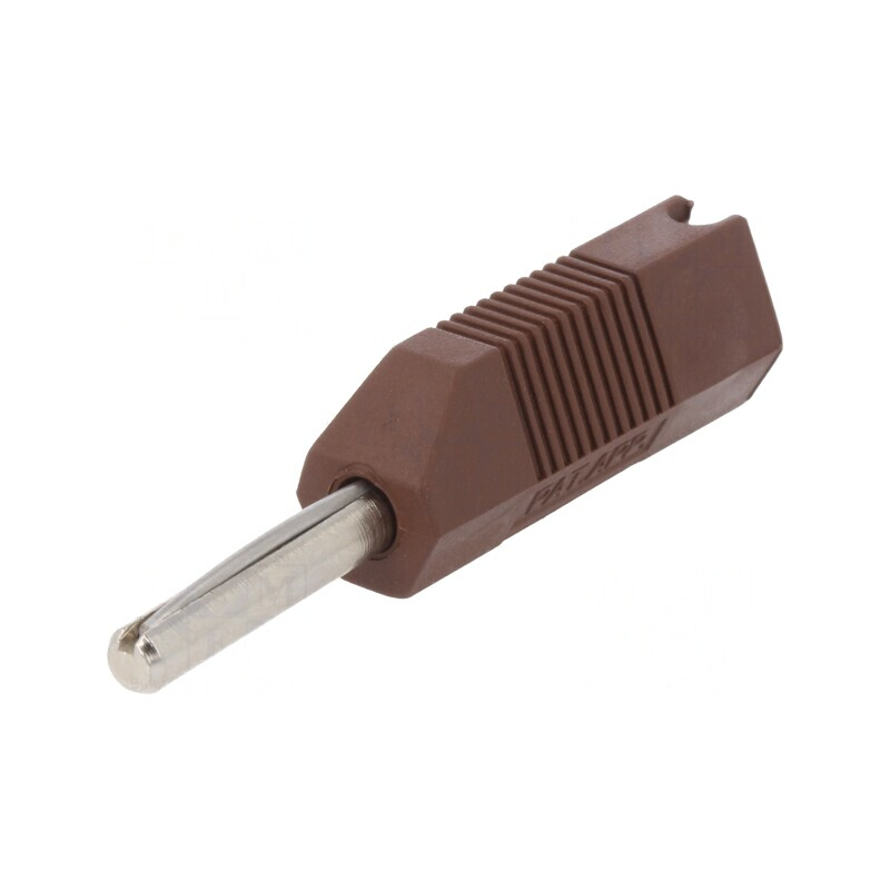 Mufă Banană 4mm 16A Maro pe Cablu 2,5mm2 | Electronic-mag.ro | Componente Electronice Mufă Banană 4mm 16A Maro pe Cablu 2,5mm2 | Electronic-mag.ro | Componente Electronice
