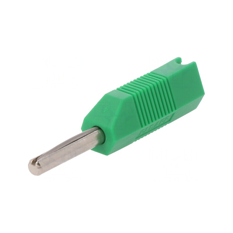 Mufă Banană Verde 4mm 16A 50VDC | Electronic-mag.ro | Componente Electronice