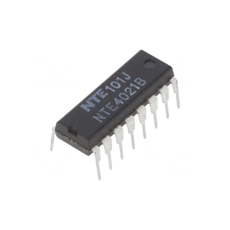 IC Digital 8bit Registru Deplasare Statică Sincron CMOS THT | Electronic-mag.ro | Componente Electronice