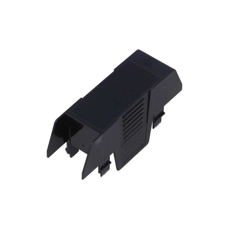 Capac Carcasă Negru ABS 22,5 EH  | Electronic-mag.ro | Componente Electronice