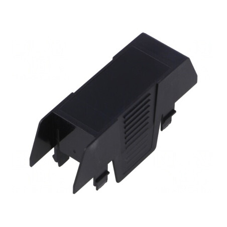 Capac Carcasă Negru ABS 22,5 EH  | Electronic-mag.ro | Componente Electronice