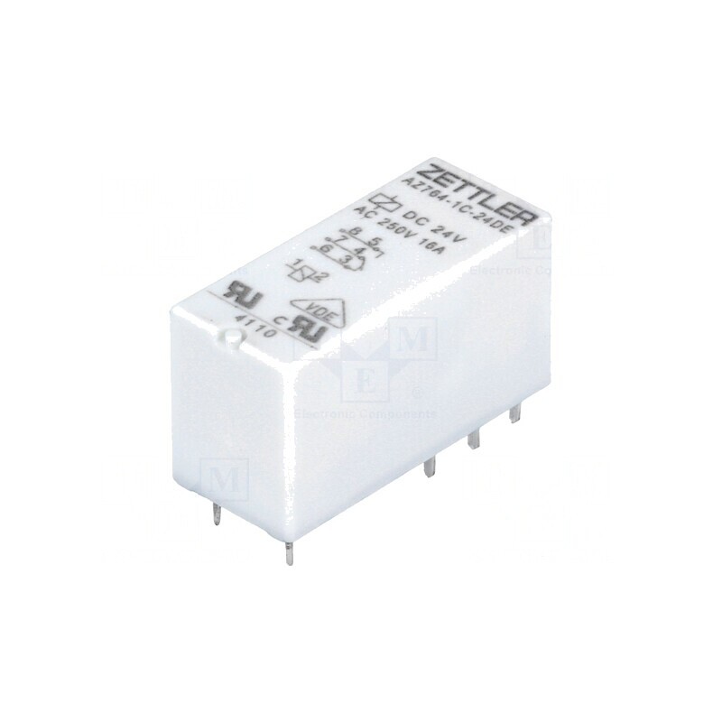 Releu Electromagnetic SPDT 24VDC 16A PCB | Electronic-mag.ro | Componente Electronice