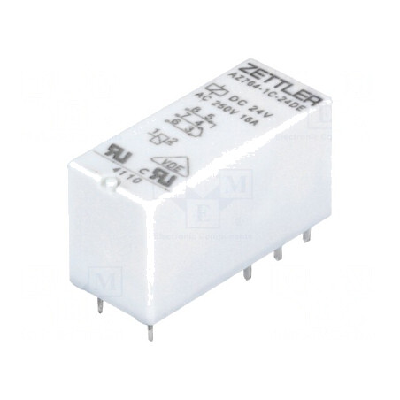 Releu Electromagnetic SPDT 24VDC 16A PCB | Electronic-mag.ro | Componente Electronice