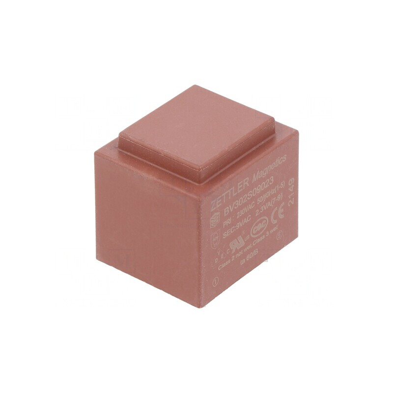 Transformator încapsulat 2,3VA 230VAC 9V PCB | Electronic-mag.ro | Componente Electronice