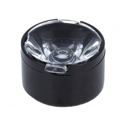 Lentilă LED Rotundă Transparentă PMMA 11-16° | Electronic-mag.ro | Componente Electronice