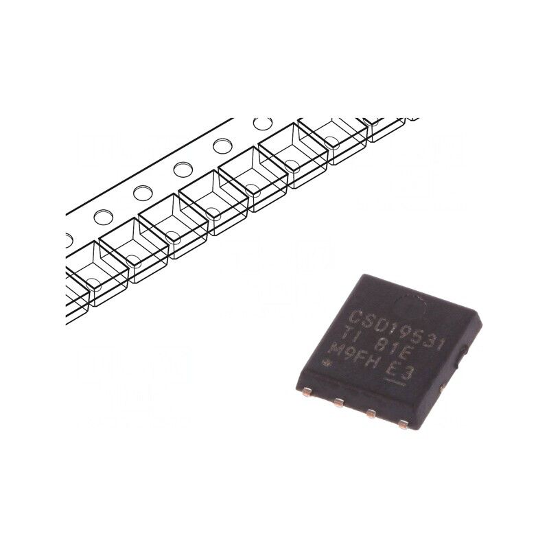 Tranzistor N-MOSFET 100V 100A 125W 5x6mm | Electronic-mag.ro | Componente Electronice
