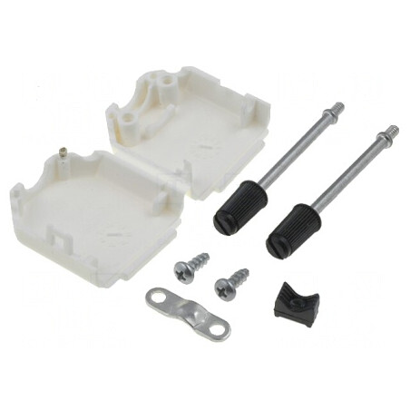 Carcasă pentru conectori D-Sub 9pin și D-Sub HD 15pin | Electronic-mag.ro | Componente Electronice