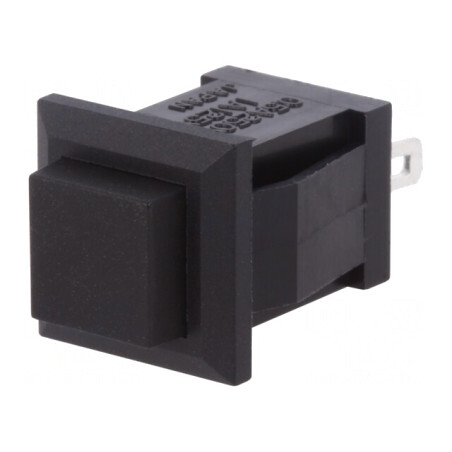 Comutator apăsare 2 poziții 0.5A 250VAC | Electronic-mag.ro | Componente Electronice