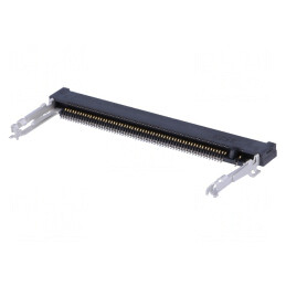 Conector: PCI mini; orizontale; SMT; aurit; PIN: 124; H: 4mm