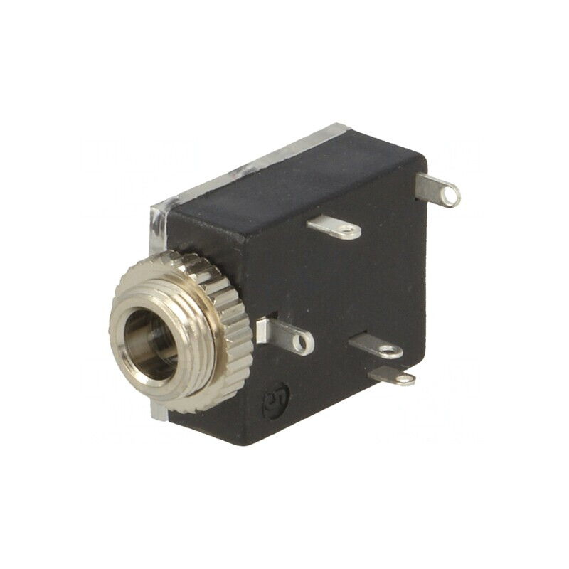 Soclu Jack 3,5mm Mamă Stereo cu Dublu Întrerupător | Electronic-mag.ro | Componente Electronice