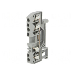 Conector de Șine 2.5mm2 3 Borne Gri 800V | Electronic-mag.ro | Componente Electronice