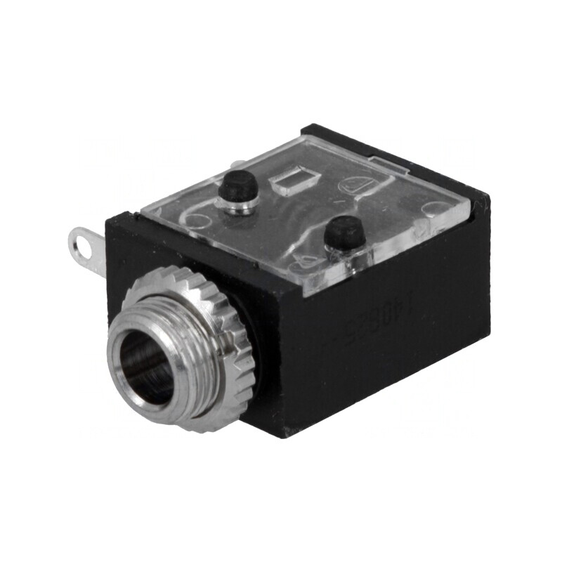 Soclu Jack 3,5mm Mono THT 90° pentru Lipire | Electronic-mag.ro | Componente Electronice