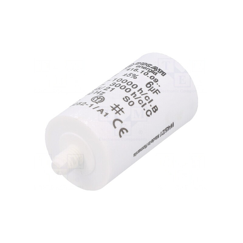 Condensator 6uF 425VAC pentru Motoare | Electronic-mag.ro | Componente Electronice