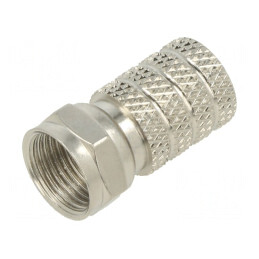 F Type Straight Plug 75 Ohm RG6 | Electronic-mag.ro | Componente Electronice
