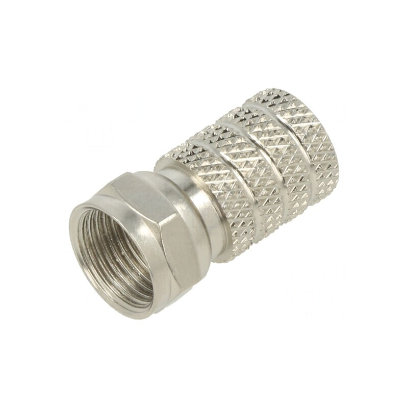 F Type Straight Plug 75 Ohm RG6 | Electronic-mag.ro | Componente Electronice