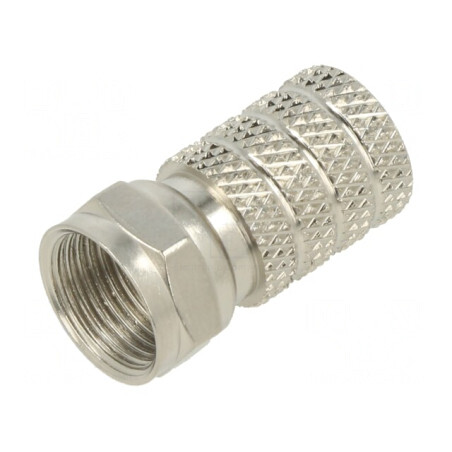 F Type Straight Plug 75 Ohm RG6 | Electronic-mag.ro | Componente Electronice