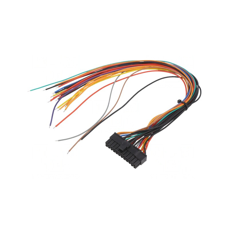 Cablu de Alimentare ATX Feminin 24-Pin 0.4m | Electronic-mag.ro | Componente Electronice