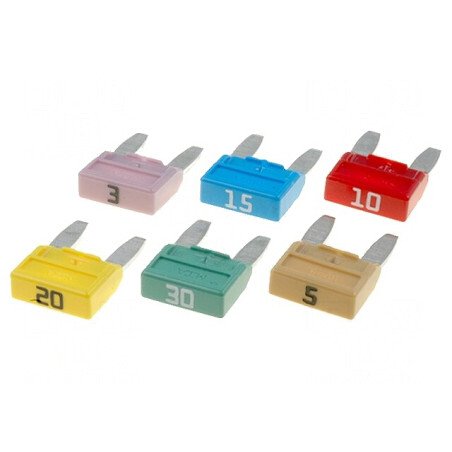 Set Siguranțe Auto 32V - 3A/5A/10A/15A/20A/30A | Electronic-mag.ro | Componente Electronice