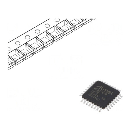 Microcontroler AVR TQFP32 cu Interfețe I2C, PWM, SPI, UART x3 | Electronic-mag.ro | Componente Electronice