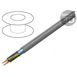 Cablu BiT 500 ST H 5G0,75mm2 Ecranat LSZH Gri | Electronic-mag.ro | Componente Electronice