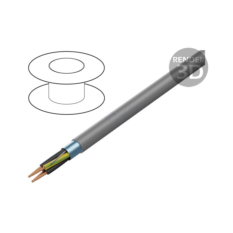 Cablu BiT 500 ST H 5G0,75mm2 Ecranat LSZH Gri | Electronic-mag.ro | Componente Electronice