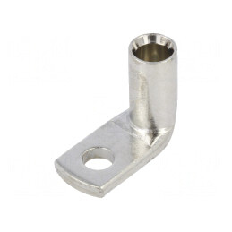 Vârf Inelar Tubular M6 25mm2 Crimpat 90° | Electronic-mag.ro | Componente Electronice