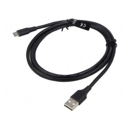 Cablu USB 2.0 A la Micro B 1.5m | Electronic-mag.ro | Componente Electronice