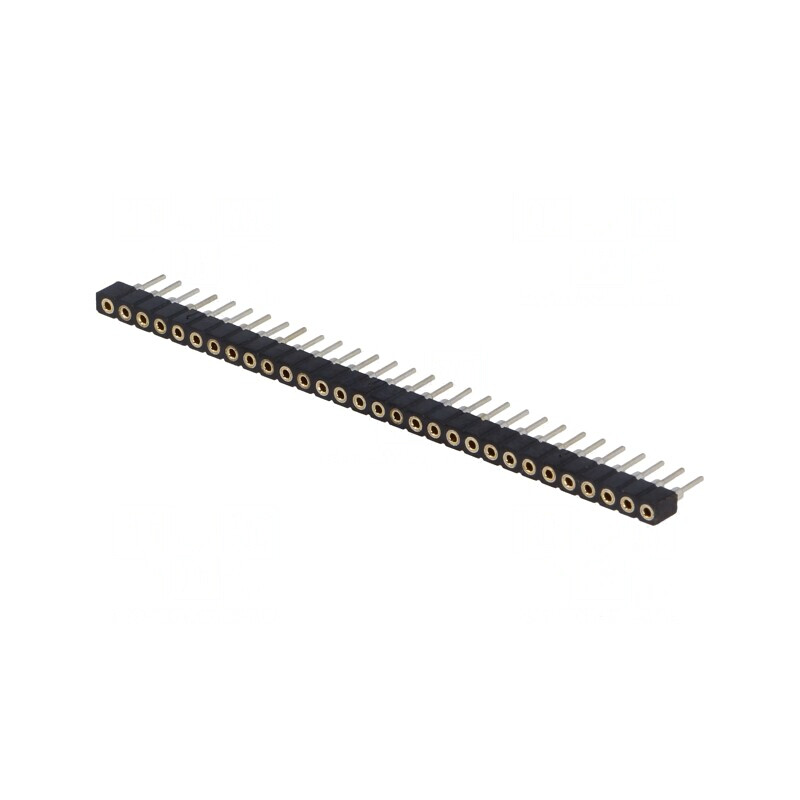 Soclu Șiruri Pini Mamă 30P Profil Jos | Electronic-mag.ro | Componente Electronice