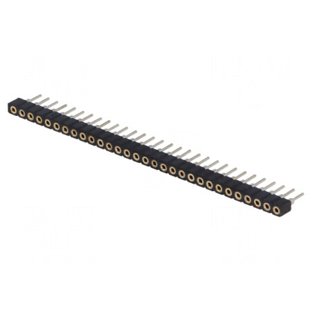 Soclu Șiruri Pini Mamă 30P Profil Jos | Electronic-mag.ro | Componente Electronice